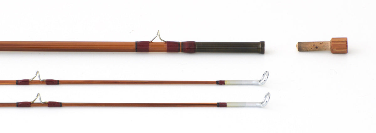 Bob Summers Midge Deluxe Bamboo Rod 6'4" 2/2 #4 - overall view