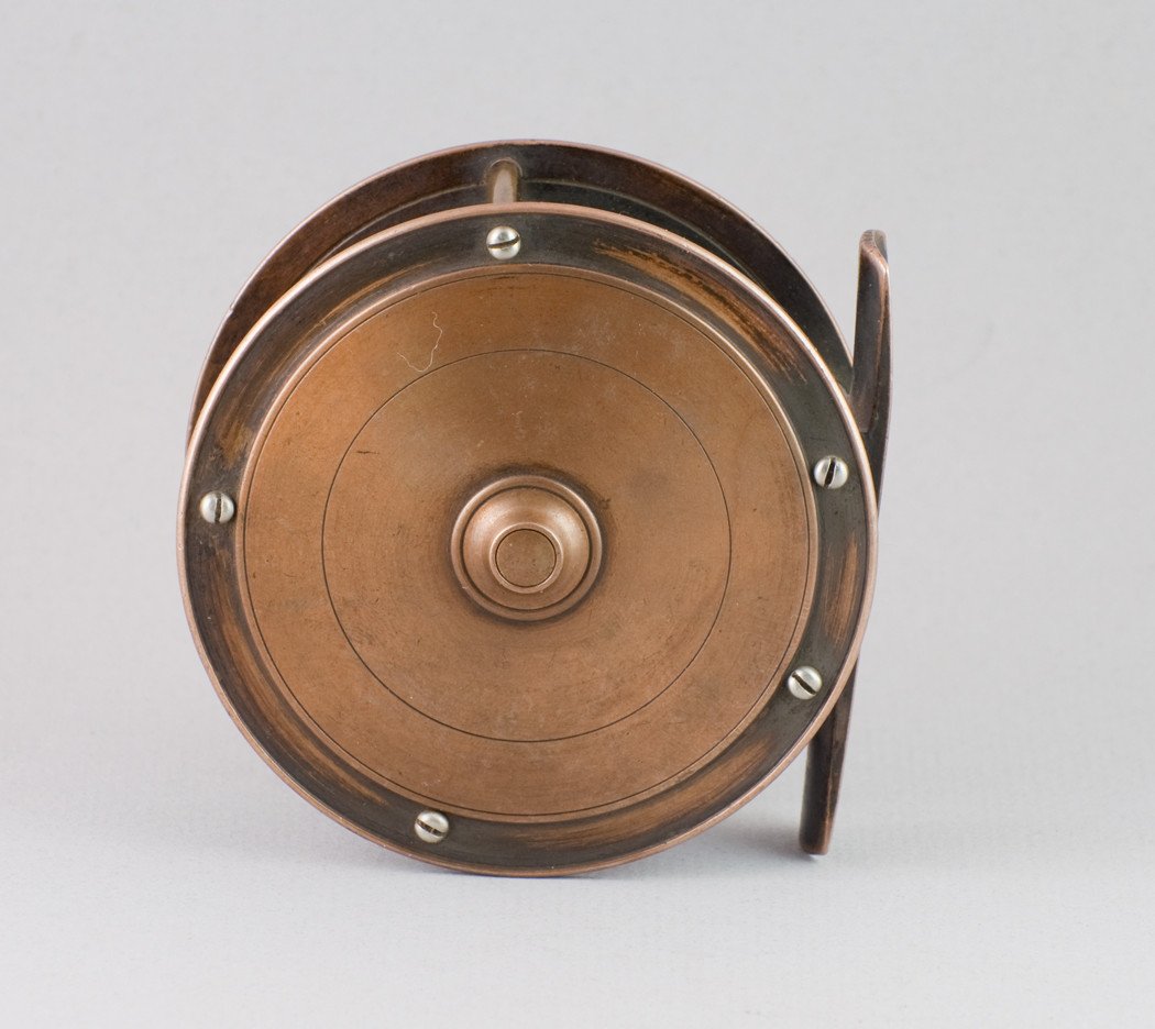 David Slater 3 1/8" Bronze Hercules Fly Reel 