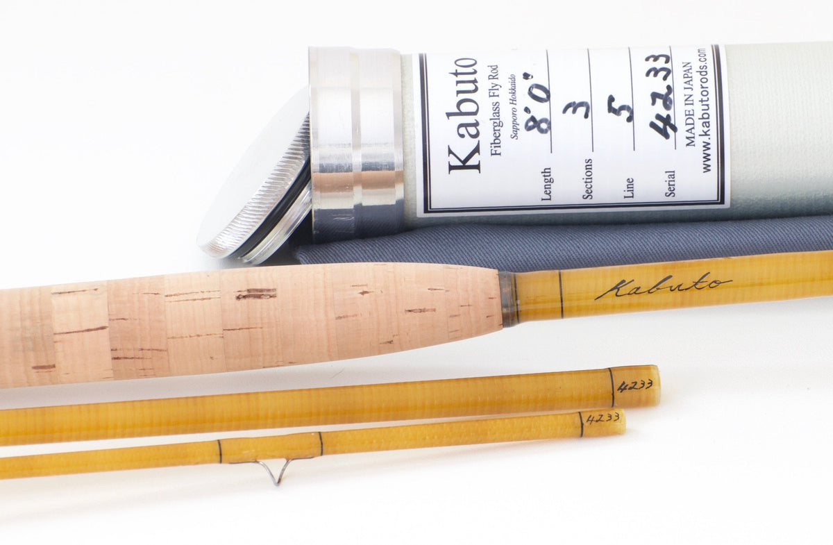 Kabuto 8' 5wt Fiberglass Rod 