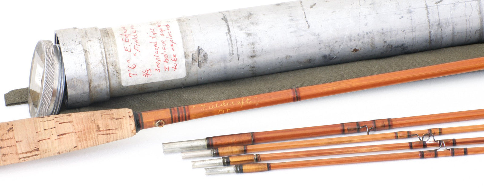 Edwards - "Fieldcraft" 7'6 Bamboo Rod 