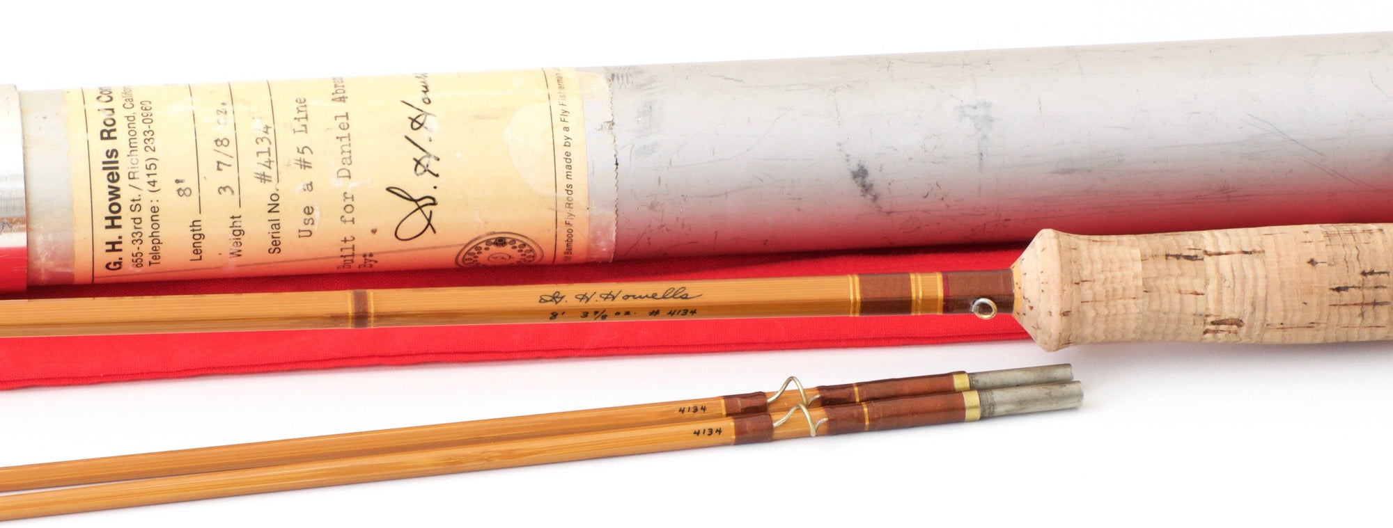 Howells, Gary -- 8' 5wt Bamboo Rod 