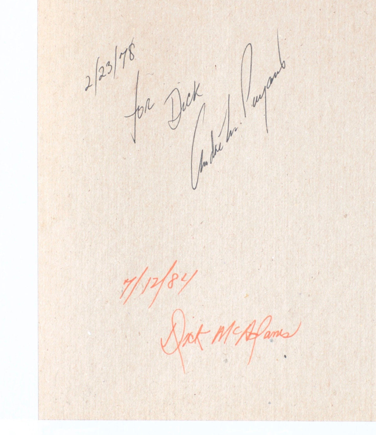 Eddy, Bob -- "Van Luven Orange" Watercolor 