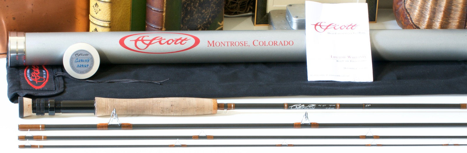 Scott G2 9' 7 Weight 4 Piece Fly Rod 
