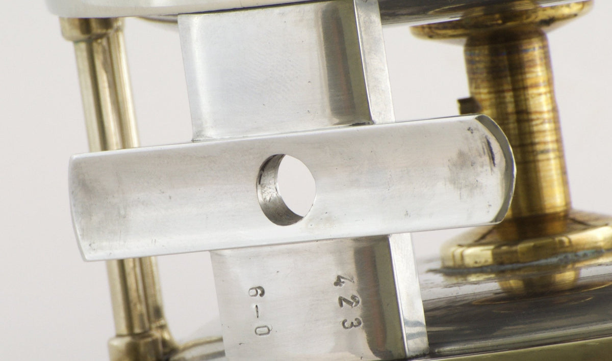 Edward Vom Hofe Model 423 Restigouche 6/0 Fly Reel with Leather Case - LHW