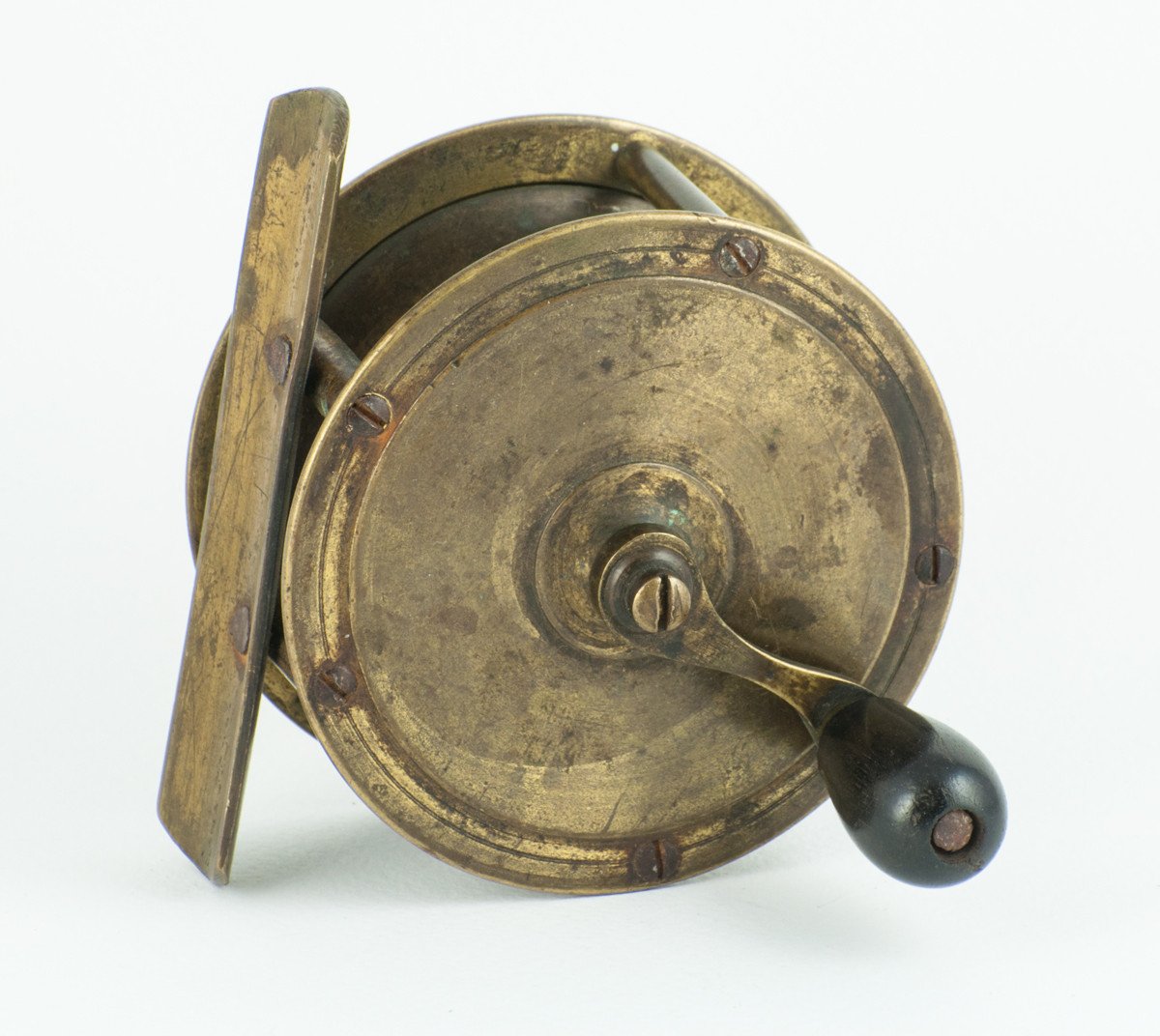 Brass Crank-Wind 2 3/4" Trout Winch -- Phin Edinburgh