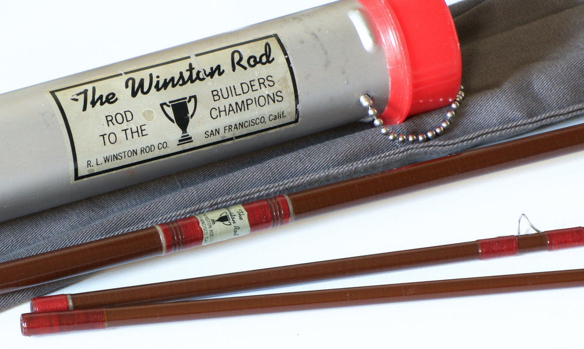 Winston, RL -- 7'6 5wt SF-era fiberglass rod