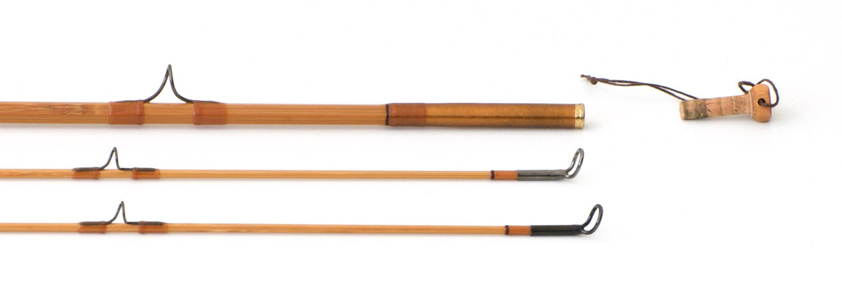 R.L. Winston Bamboo Rod (w/ Arne Mason Case) 8' 2/2 #5 - ferrules and tip tops detail