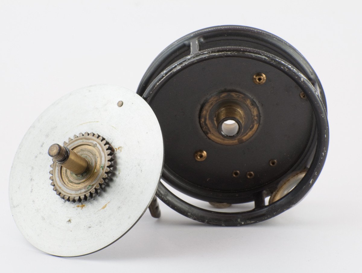 Hardy Perfect 3 3/8" fly reel with spare spool 