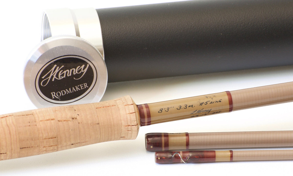 Kenney, Larry -- 8'3 5wt Fiberglass Fly Rod 