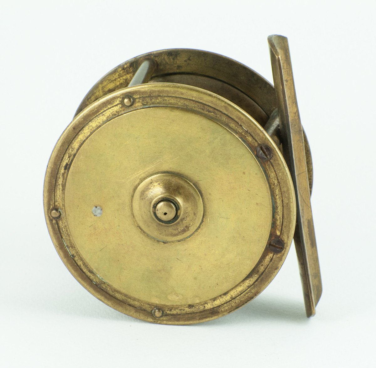 Brass Crank-Wind 2 3/4" Trout Winch -- Phin Edinburgh