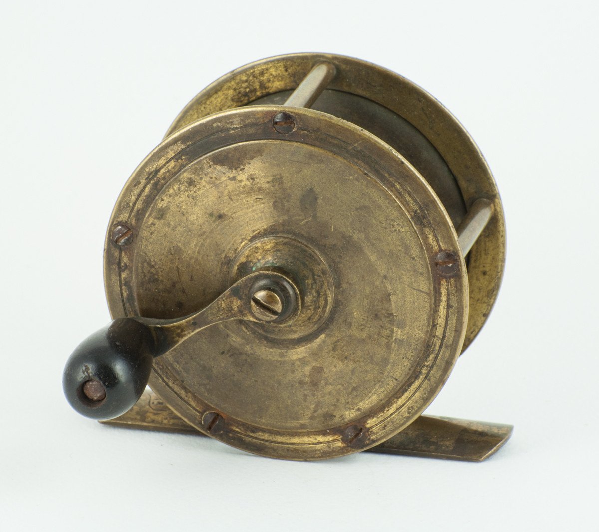 Brass Crank-Wind 2 3/4" Trout Winch -- Phin Edinburgh 