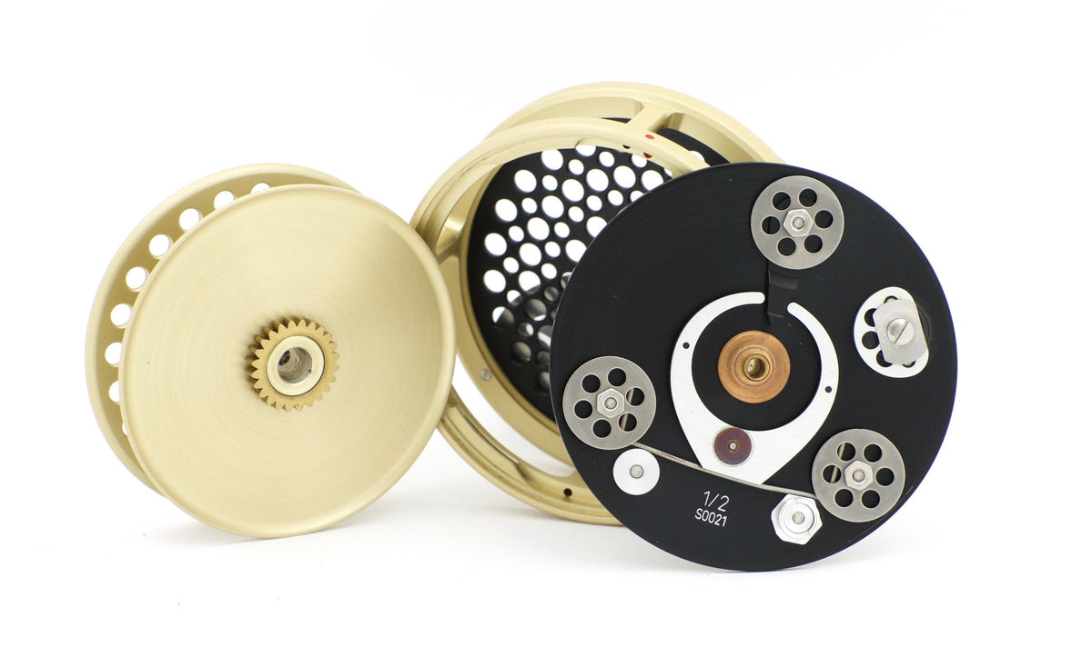 Winston Limited Edition "Vintage" 1/2 Trout Fly Reel/Spool Set 