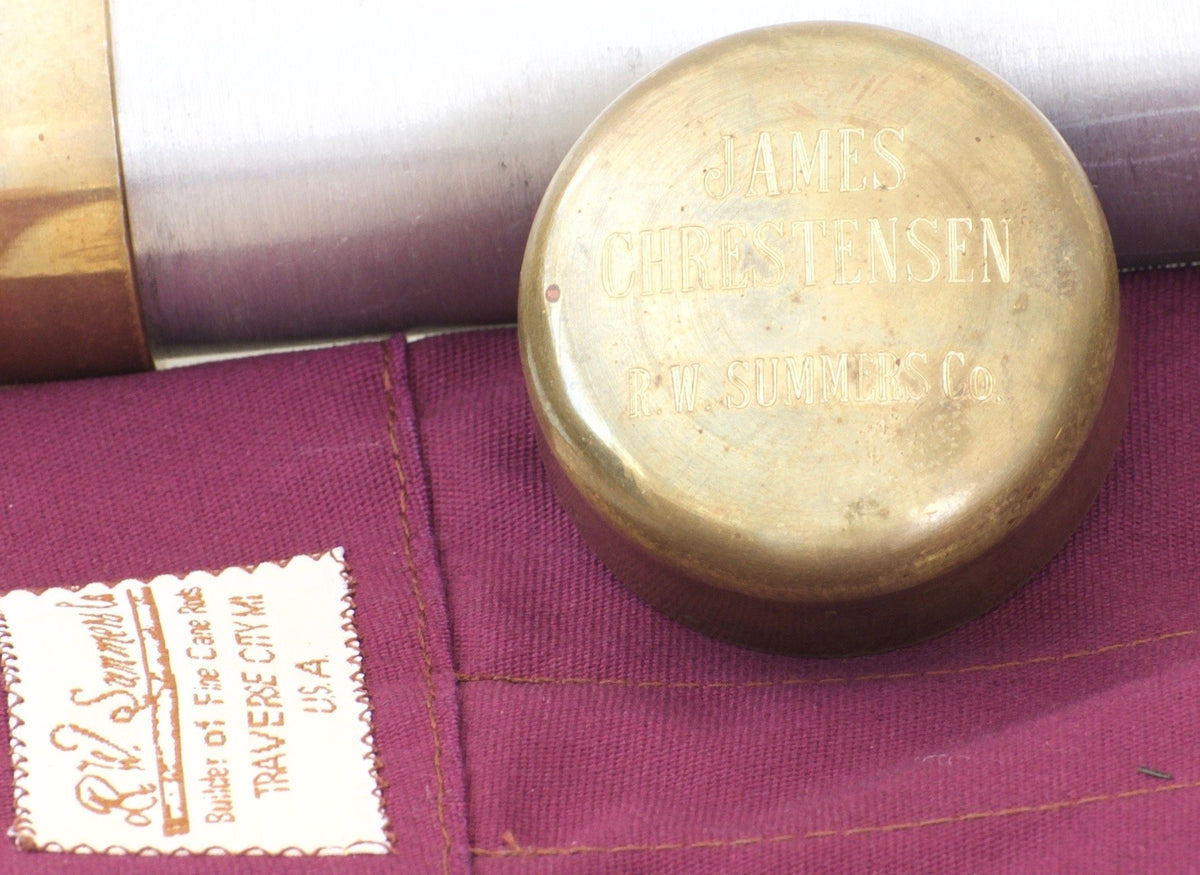 Bob Summers Midge Deluxe Bamboo Rod 6'4" 2/2 #4 - overall view