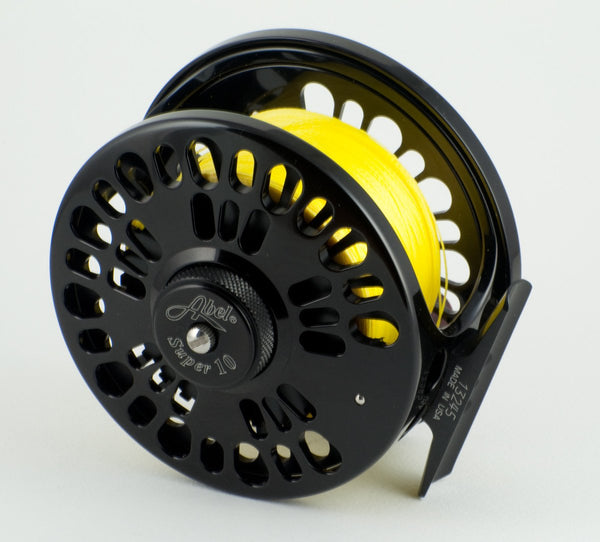 Abel Super 10 fly reel with spare spool and original box