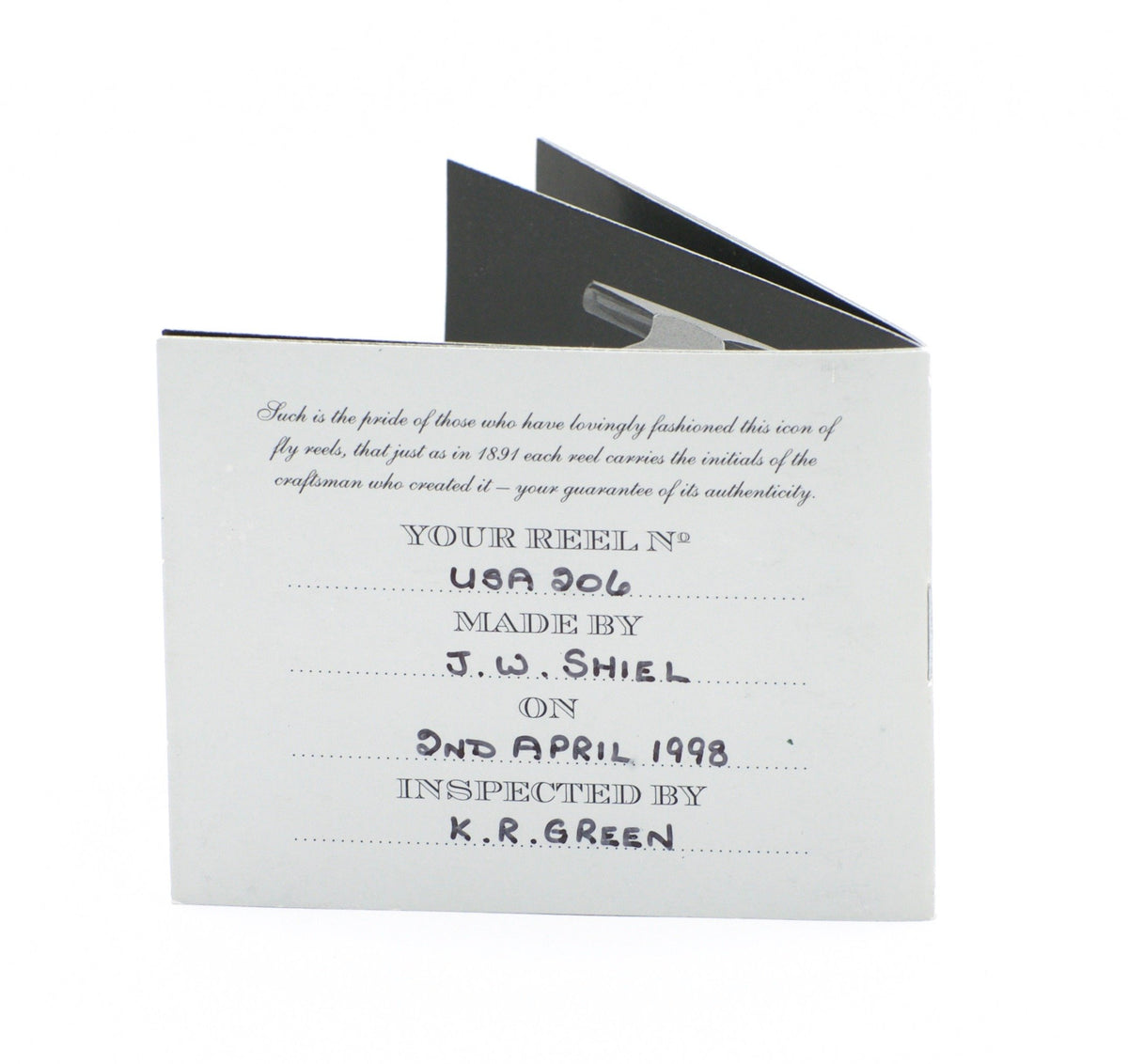 Hardy Bougle Commemorative 1903 Limited Edition Fly Reel