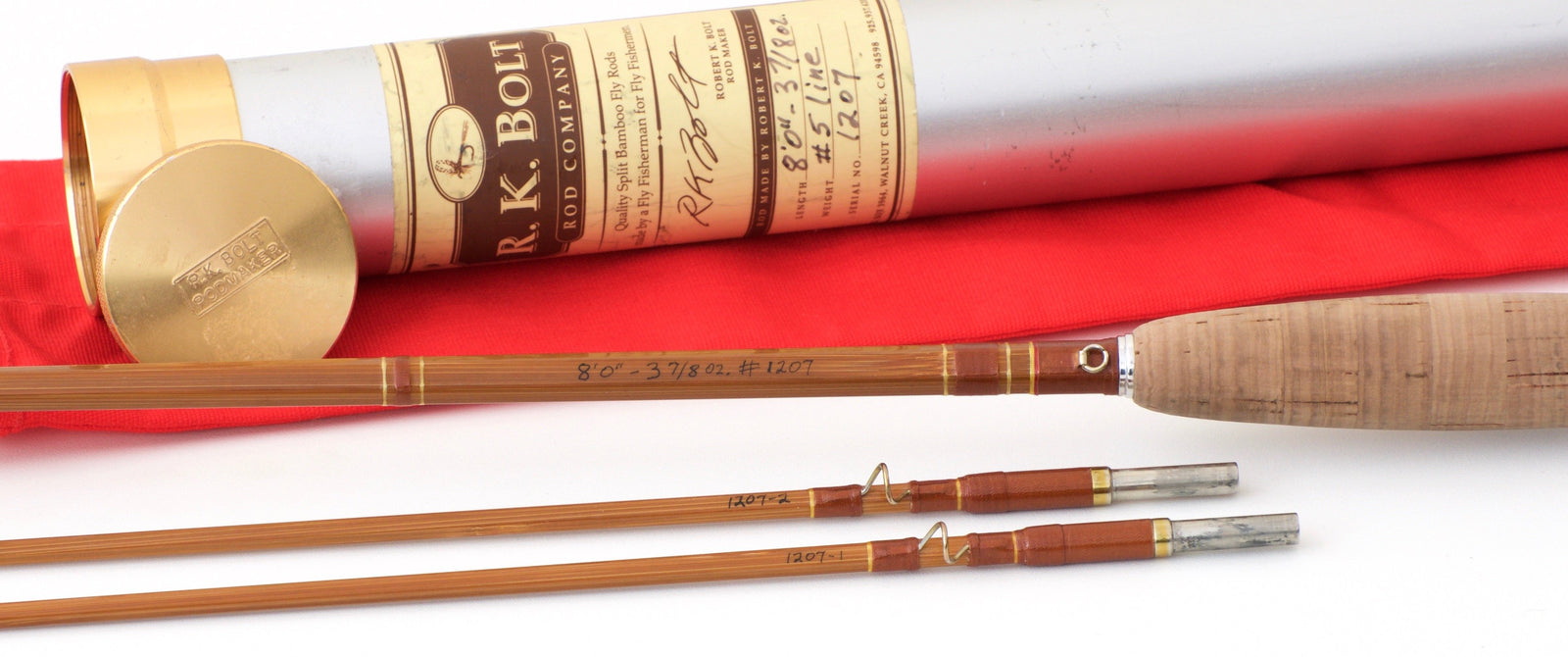 Bolt, R.K. -- 8' 5wt Bamboo Rod 