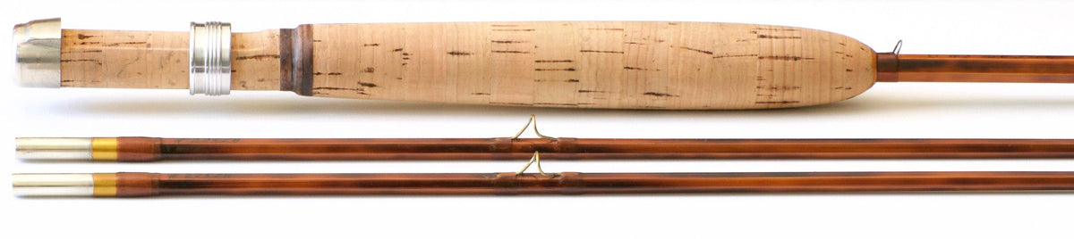 Bob Summers Model 856 Bamboo Rod 8' 2/2 #5/6 - maker signature and rod markings
