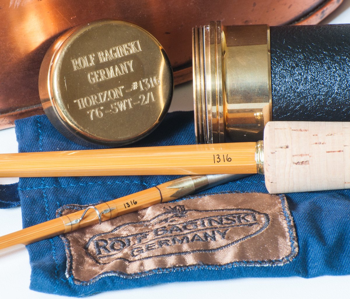 Baginski, Rolf - "Horizon" Bamboo Rod 7'6 2/1 5wt 