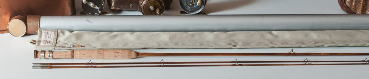 Bob Summers Midge Deluxe Bamboo Rod 5'6" 2/2 #4 - overall view