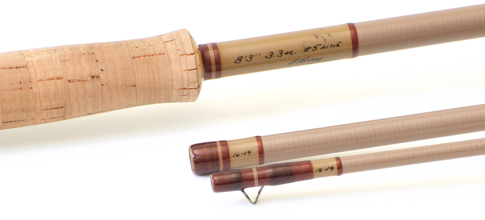 Kenney, Larry -- 8'3 5wt Fiberglass Fly Rod 