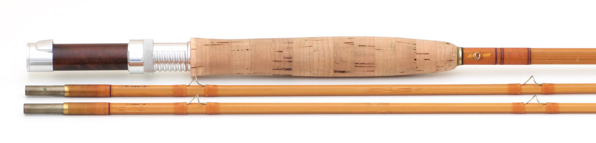 R.L. Winston Bamboo Rod 9' 2/2 #6/7 - maker signature and rod markings