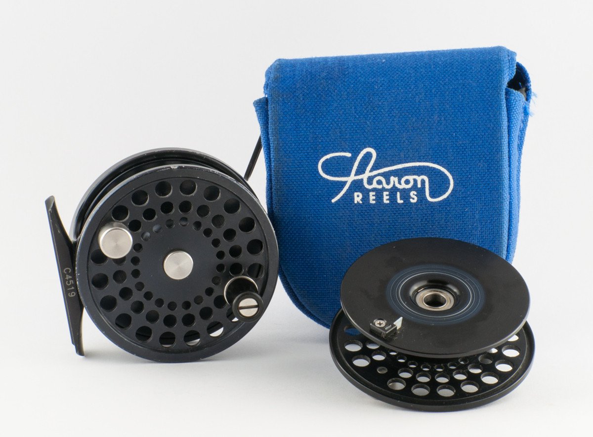 Aaron 4-5wt fly reel and spare spool