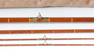 Wright & McGill Granger Marshall Fields "Four Striper" Bamboo Rod 