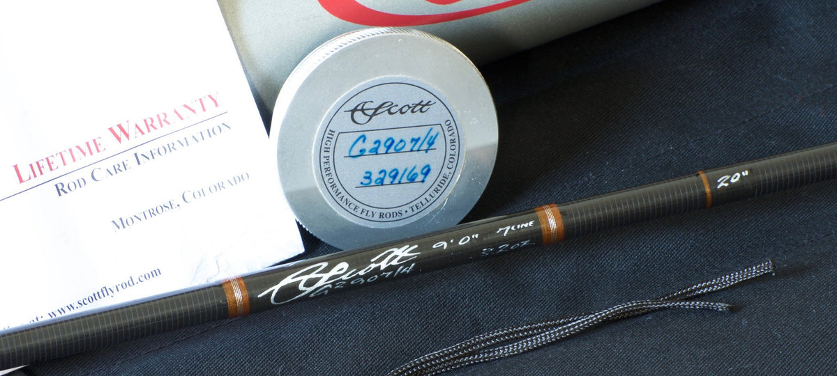 Scott G2 9' 7 Weight 4 Piece Fly Rod