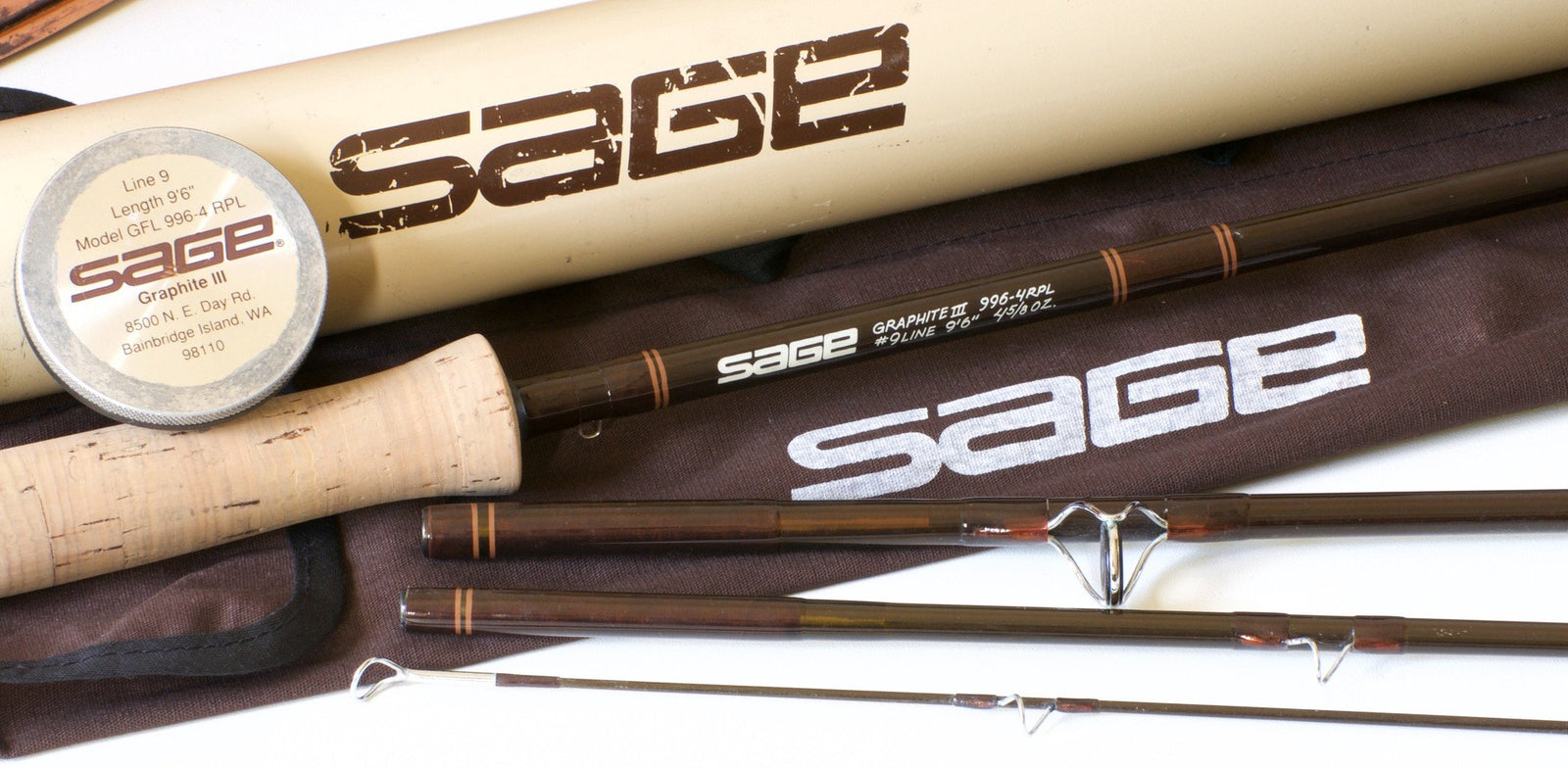 Sage Graphite III Fly Rod - Model 996-4 RPL 