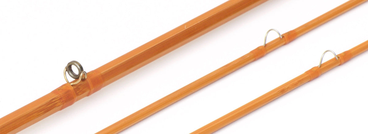 R.L. Winston Bamboo Rod 9' 2/2 #6/7 - rod sections with guides and wraps