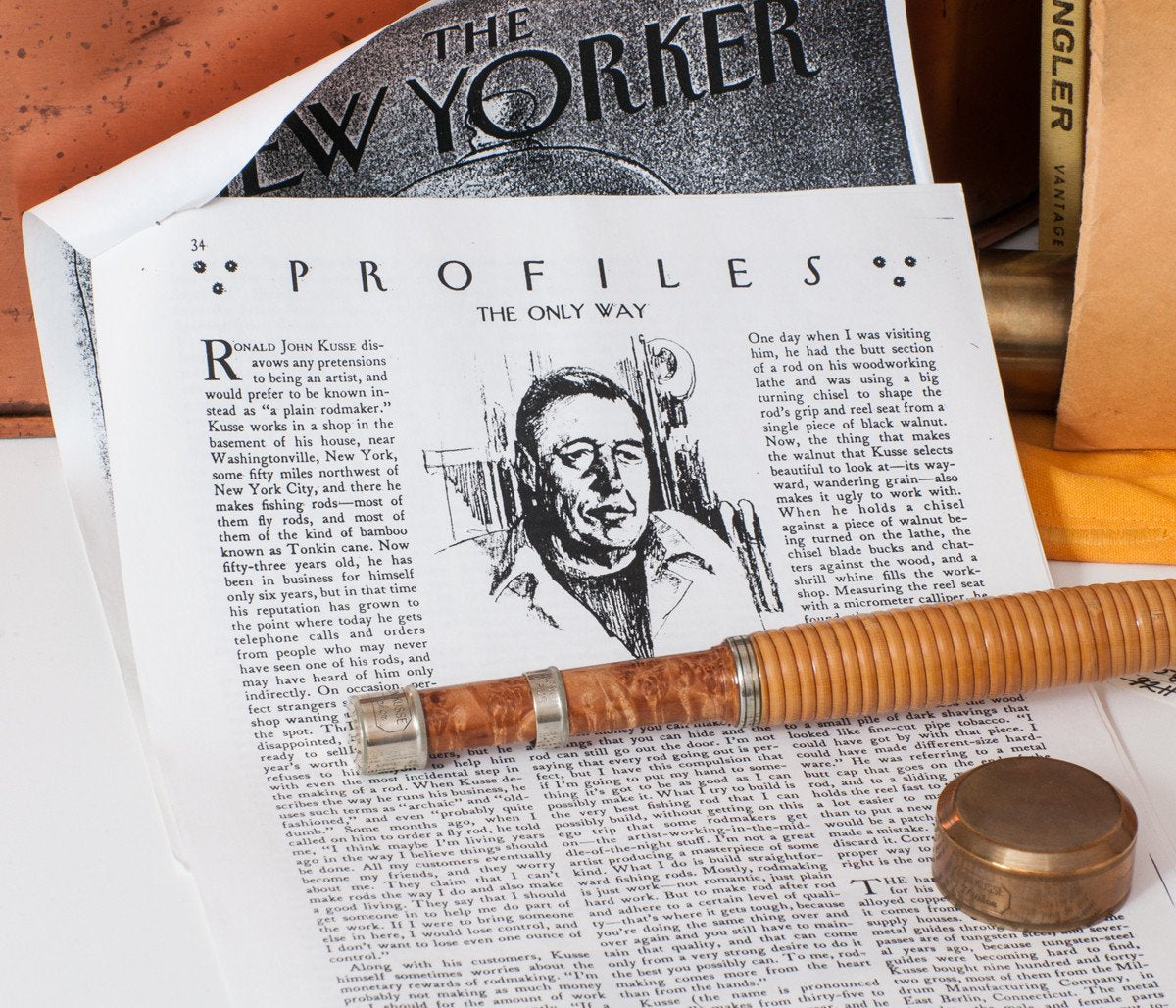 Kusse, Ron - "Magnum Opus" Bamboo Rod 7'6" 3/2 5wt 