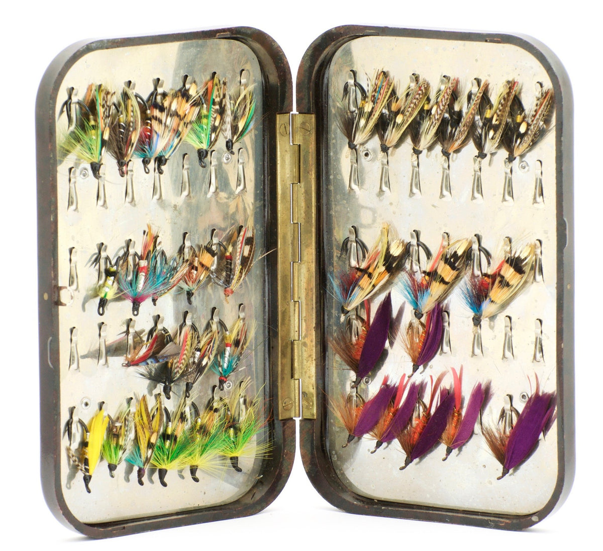 Hardy Bros. Neroda No. 1B Fly Box (Oxblood) 