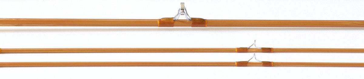 Simroe, Ted -- 6' 2/2 1wt Bamboo Rod - New! - rod sections with wraps and hardware