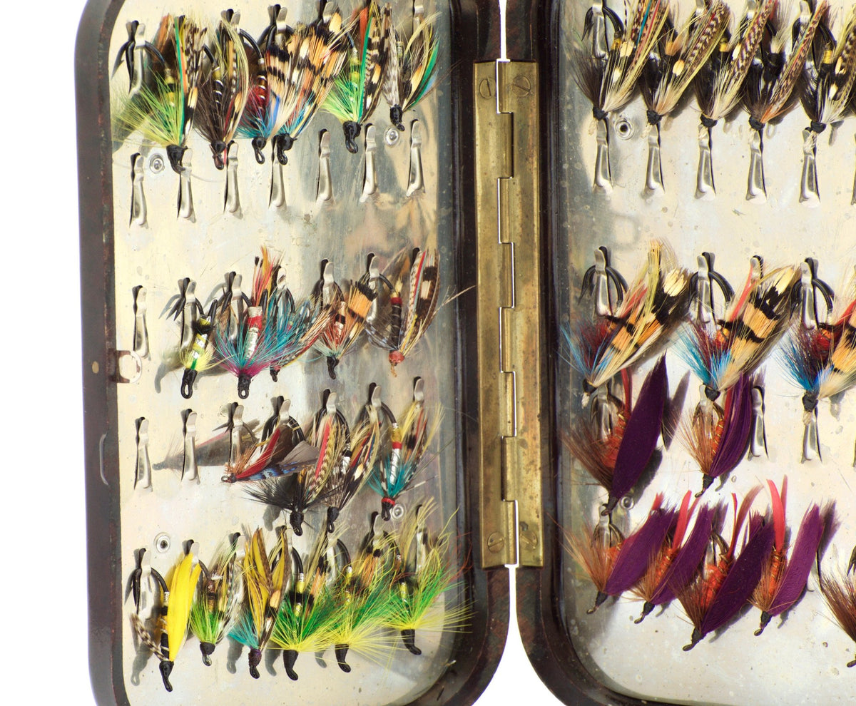 Hardy Bros. Neroda No. 1B Fly Box (Oxblood) 