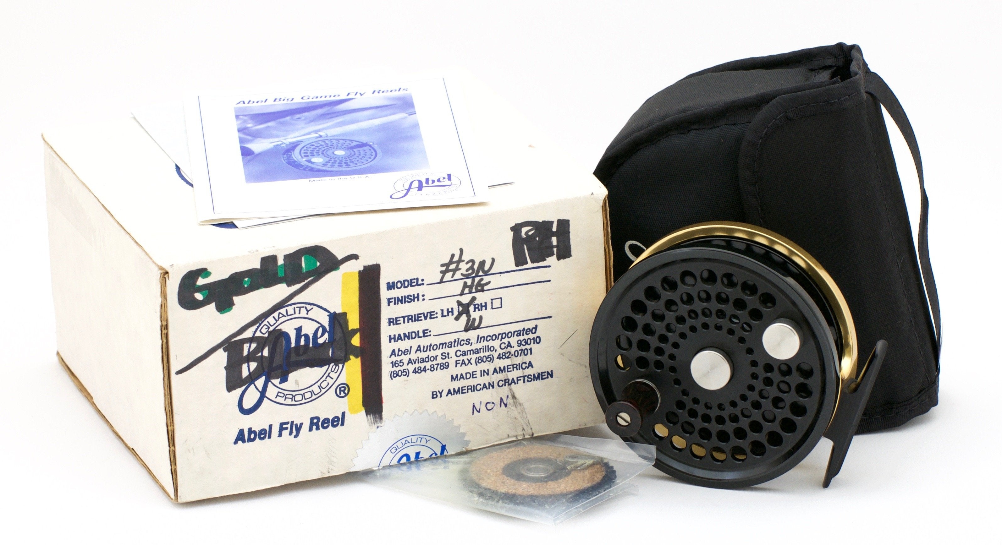 abel no 3n fly reel Abel No. 3N Fly Reel