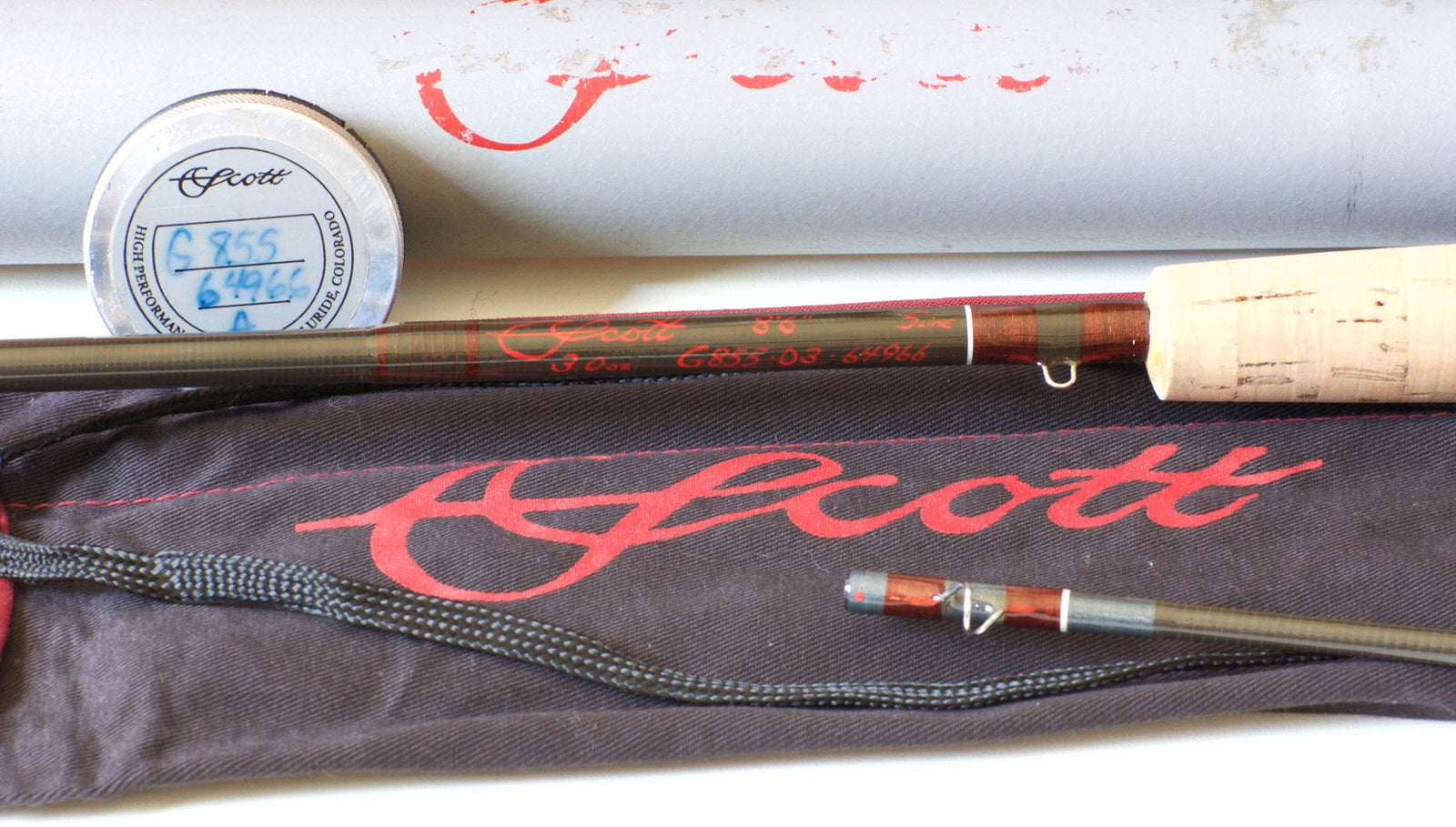 Scott Rods - Model G855 - 8'6 5wt 2pc Graphite Fly Rod 