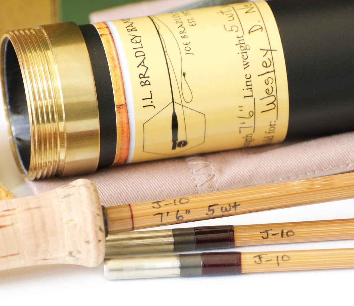 Bradley, Joe -- Perfectionist 7'6 5wt Bamboo Rod 