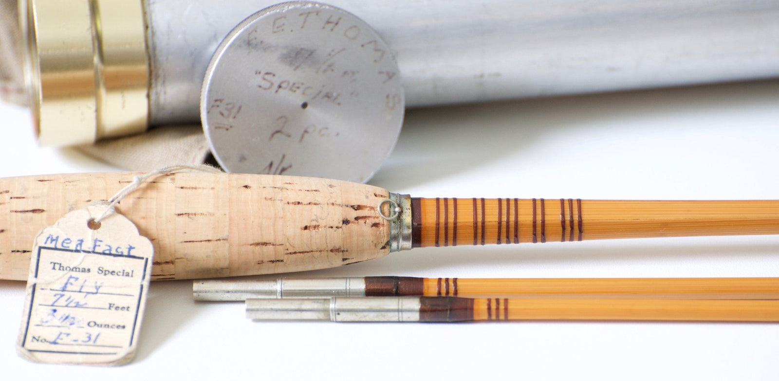 Thomas, FE -- "Special" Bamboo Rod - 7'6 2/2 4wt 