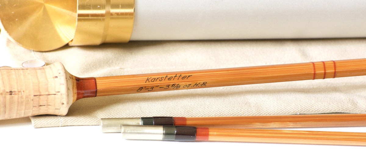 Karstetter, Marty - Hollow-Built Bamboo Rod 8'3 2/2 4wt 