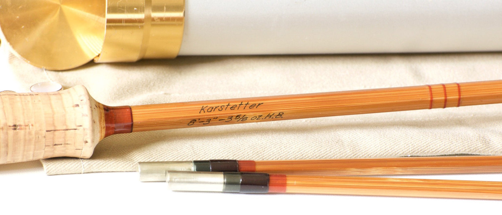 Karstetter, Marty - Hollow-Built Bamboo Rod 8'3 2/2 4wt 