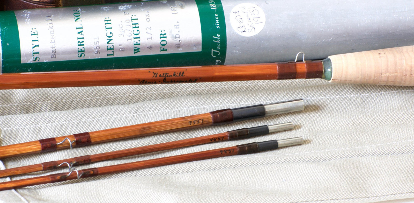 Orvis Battenkill 8' 3/2 5wt Bamboo Rod