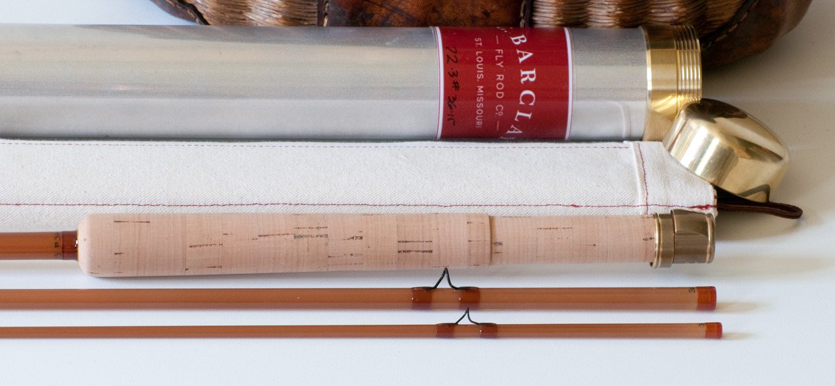 Barclay, Chris - 7'2" 3pc 3wt fiberglass fly rod 