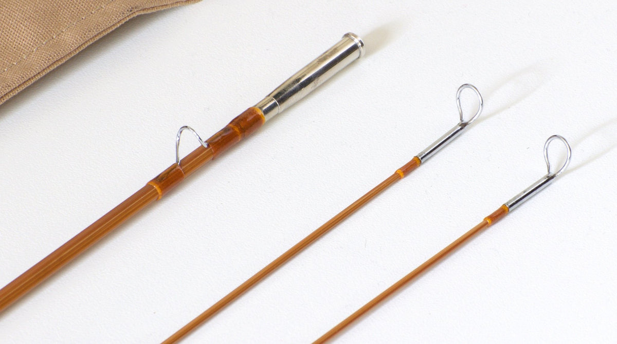 Simroe, Ted -- 6' 2/2 1wt Bamboo Rod - New! - rod sections with guides and wraps