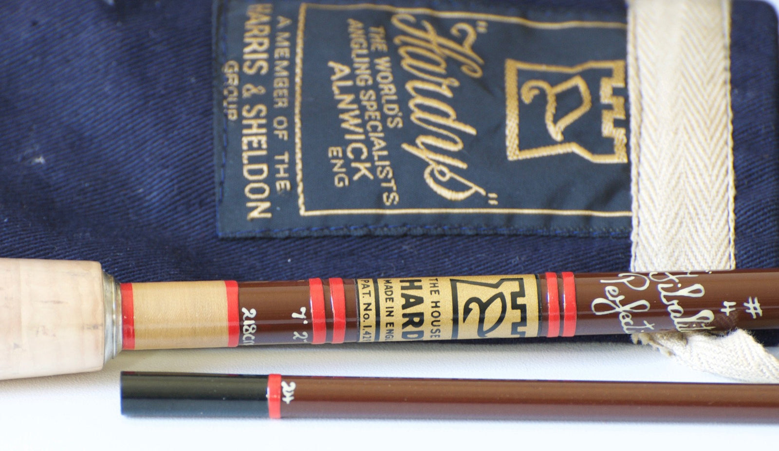 Hardy Bros. Fibalite Perfection Fiberglass Rod 7'2 4wt