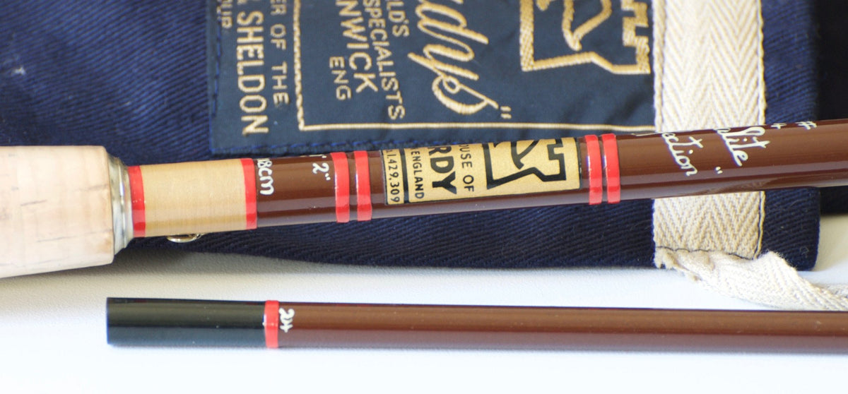 Hardy Bros. Fibalite Perfection Fiberglass Rod 7'2 4wt