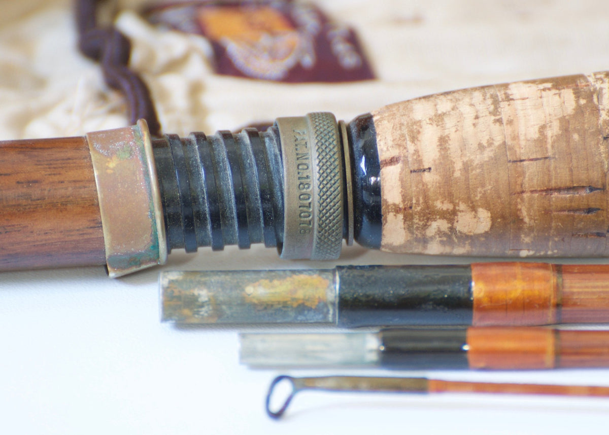 Heddon #50 Deluxe President 8'6" - 5wt 3/2 Bamboo Fly Rod 