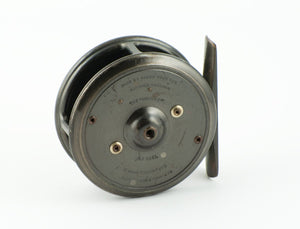 Hardy Uniqua Fly Reel 2 5/8" and Hardy Leather Case