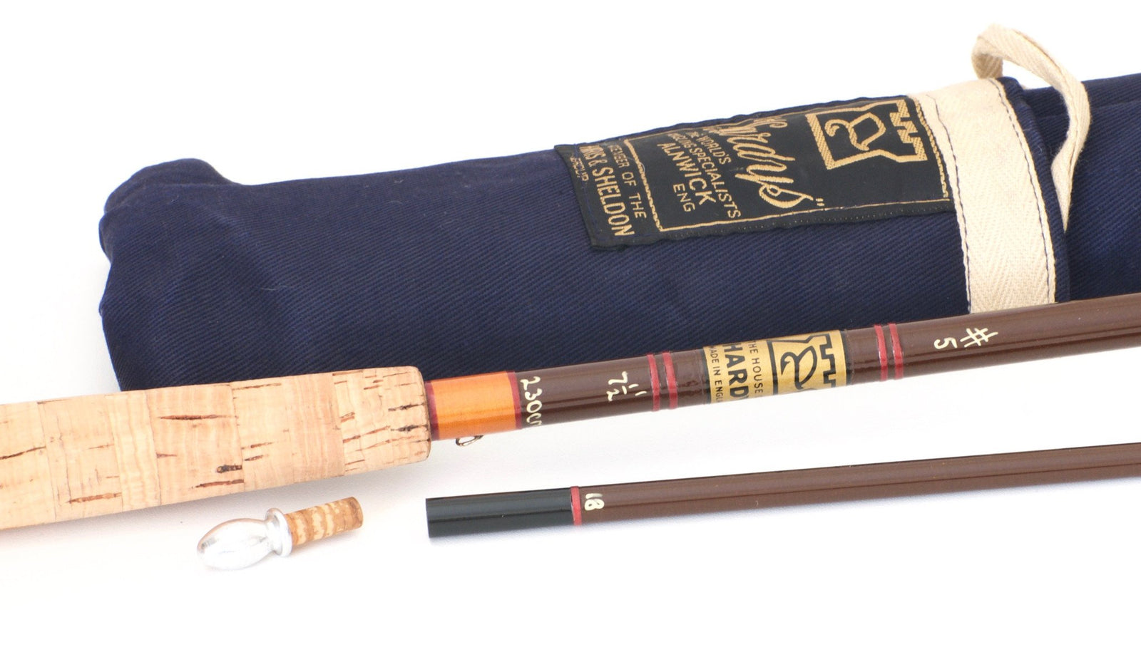 Hardy Bros. - Fibalite 7'6 5wt Fiberglass Rod 