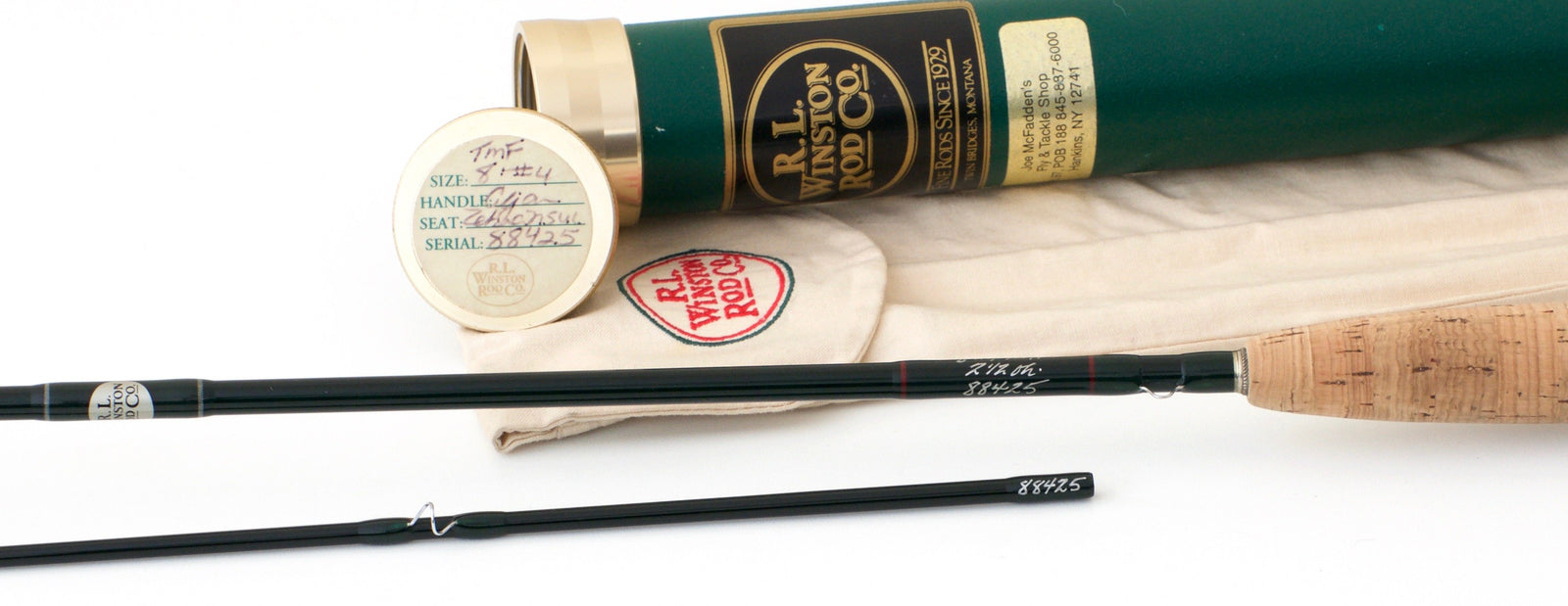 Winston, R.L. - Tom Morgan Favorite (Model WT) 8' 4wt Graphite Rod 