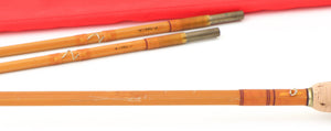 R.L. Winston Bamboo Rod 9' 2/2 #6/7 - handle grip and reel seat detail